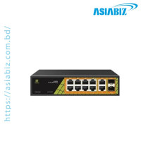 Geneta GNT-P1012G6 8 Port AI PoE Switch